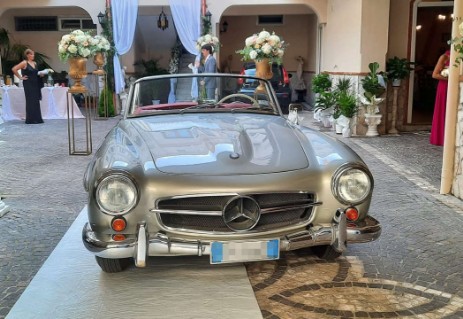 Mercedes 190 SL matrimonio Avellino