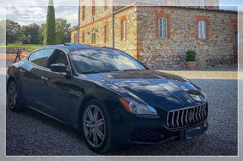 Noleggio Maserati Quattro Porte matrimonio Trento