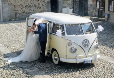 Noleggio pulmino Volkswagen  matrimonio Bergamo
