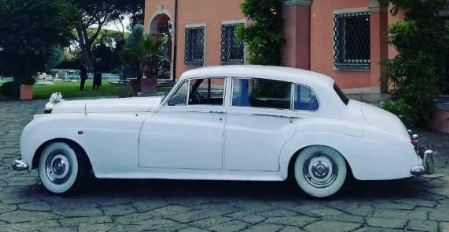 auto epoca matrimonio Roma  Rolls Royce